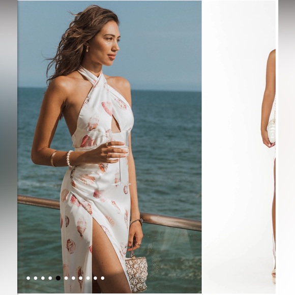 Show Me Your Mumu Adele Halter Maxi Dress - Picture 4 of 9